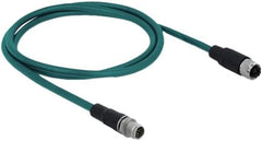 DeLOCK M12 Industriële Netwerkkabel Cat 6A - 8-Pins X-Gecodeerd TPU - 1 meter