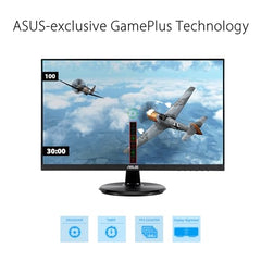 ASUS VA27DQFR 27" Eye Care Gaming Monitor (IPS, Full HD, Borderless, 100Hz, Adaptive-Sync, 1ms MPRT, HDMI, DisplayPort, VGA, Low Blue Light, Flicker-Free, Wall Mount)