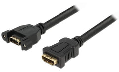DeLOCK HDMI Inbouwkabel - HDMI-A Female naar HDMI-A Female - 0,25m
