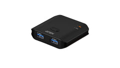 ATEN US4322 USB 3.2 Gen 1 Sharing Switch - Voor 2 PC's en 2 USB-poorten