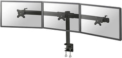 Neomounts FPMA-D700D3 Monitorarm voor 3 Schermen - 10-27 inch - Bureauklem - Zwart