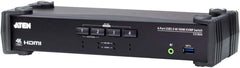 ATEN CS1824 4-Poorts USB 3.0 4K HDMI KVMP Switch met Audio Mixer