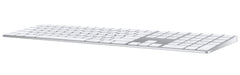 Apple Magic Keyboard met numeriek toetsenblok: Bluetooth, oplaadbaar. Werkt met Mac, iPad of iPhone; Duits, zilver