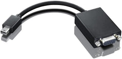 Lenovo Mini-DisplayPort naar VGA Adapter - Zwart