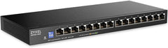 Zyxel GS1100-16ES - 16-Poorts Gigabit Ethernet Switch (Unmanaged)