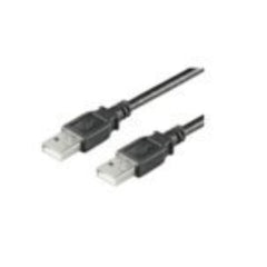 MicroConnect USBAA5B USB 2.0 Kabel - USB-A naar USB-A - 5 meter - Zwart