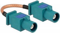 DeLOCK 89663 Fakra Z naar Fakra Z RG-316 Coax Antennekabel - 10 cm