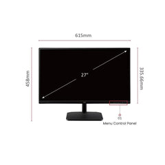 ViewSonic Monitor VA2718-SH 27"IPS 1920x1080 HDMI VGA 5ms zwart