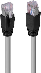 Lindy 48651 Cat.6A U/FTP LSZH Solid Core Netwerkkabel - 60m - Grijs
