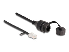 DeLOCK 88012 Cat5e F/UTP Netwerkkabel - 0,25m - RJ45 - Zwart