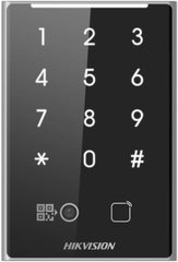 Toegangscontrole Hikvision Pro MF DESFire, QR of PIN - DS-K1109DKB-QR