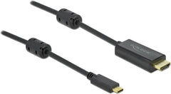 DeLOCK Actieve USB-C naar HDMI Kabel - 4K 60Hz - 3 meter