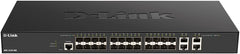 D-Link DXS-1210-28S Smart Managed Switch - 24x 10G SFP+ & 4x 10GBASE-T