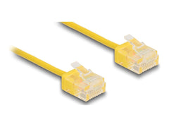DeLOCK Cat.6 UTP Ultra Slim Netwerkkabel RJ45 - 0,3 meter - Geel