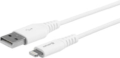 eSTUFF USB-A naar Lightning Kabel - Apple MFi - 0,15m - Wit