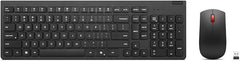 Lenovo Essential Gen2 Draadloze Toetsenbord en Muis Set - US QWERTY - Zwart