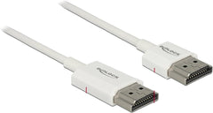 DeLOCK 85138 Actieve Slim High Speed HDMI Kabel - 4K 60Hz - 3 meter - Wit