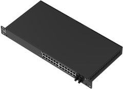 Teltonika SWM282 L2+ Managed Switch - 24x Gigabit PoE+ & 4x SFP (19" Rackmount)