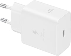 Samsung Oplader Super Fast Charging 45W (zonder kabel) USB-C naar USB-C originele oplader EP-T4511NW 45W wit