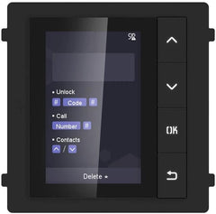 Hikvision DS-KD-DIS Modulaire Intercom Displaymodule - 3.5 inch LCD IP65