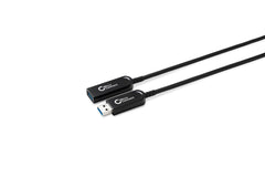 MicroConnect USB 3.2 Gen 1 Kabel USB-A naar USB-A - 20 meter - 5 Gbps - Zwart