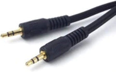 MicroConnect AUDLL2 Jack 3.5 mm Audiokabel - Stereo M/M - 1,5 m - Zwart