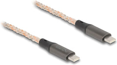 DeLOCK 88288 USB-C naar USB-C Kabel - USB 2.0 - 1.2 m