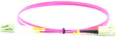 Microconnect 2m LC/PC-SC/PC glasvezelkabel OM4 LC/PC SC/PC violet LWL-kabel (2 m, OM4, LC/PC, SC/PC, stekker/stekker, violet)