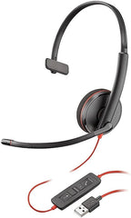 Plantronics Mono USB-headset 'Blackwire C3210', zwart