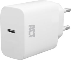 ACT 35 W USB-C oplader, USB-C Power Delivery PPS, GaNFast USB C-adapter, zonder oplaadkabel USB-stekker, iPhone, MacBook Air, Android - AC2135