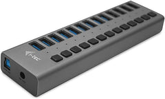 i-tec 13 poorts USB 3.0 charging hub + 60W power adapter