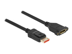 DeLOCK DisplayPort 1.4 Inbouw Verlengkabel - 8K 60Hz - 2 meter