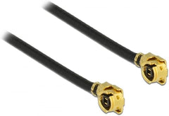 DeLOCK 89608 Coaxkabel - MHF (I-PEX) naar MHF (I-PEX) - 50 Ohm - 0,2 m