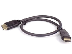 MicroConnect HDMI 2.0 Verlengkabel - 4K 60Hz - 0,5 meter - Zwart