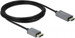 DeLOCK 85930 DisplayPort naar HDMI Kabel - 4K 60Hz HDR - 3 Meter