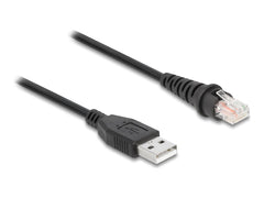 DeLOCK 90611 USB Type-A naar RJ45 Console Adapterkabel - 2 meter - Zwart