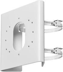 Hikvision DS-1275ZJ-S-SUS Paalmontage Beugel - RVS en Wit