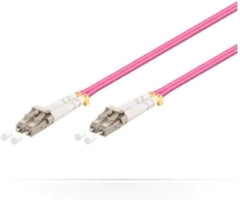 MicroConnect LC/UPC naar LC/UPC Glasvezel Patchkabel - 1,5 meter - Paars