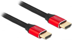 DeLOCK Ultra High Speed HDMI 2.1 Kabel 8K 60Hz - 48 Gbps - 3 meter - Rood