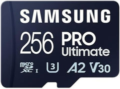 Samsung PRO Ultimate MicroSDXC Kaart 256GB - 200 MB/s met USB-Kaartlezer