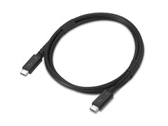 Lenovo Thunderbolt 4 USB-C naar USB-C Kabel 1m (40 Gbps) - Zwart