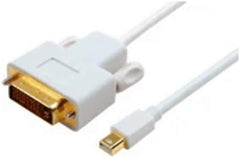 MicroConnect MDPDVI1 Mini DisplayPort naar DVI Kabel - 1 Meter - Zwart