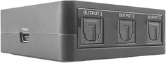 Lindy 70480 3-Poorts TosLink Optische Digitale Audio Splitter