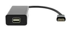 USB-C op Mini DP 20 cm zwart