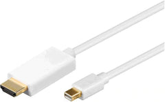 MicroConnect Mini DisplayPort naar HDMI Kabel 4K - 2 Meter - Wit