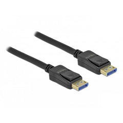 DeLOCK DisplayPort 2.0 Kabel 2m - 10K 60Hz - 54 Gbps - HDR10 - Zwart