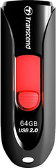 Transcend JetFlash 590K USB-stick - 64 GB - USB 2.0 - Zwart