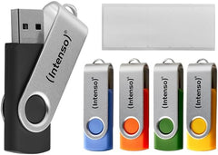 Intenso Basic Line 5X 8GB USB Stick Set - High Speed 2.0 geheugensticks