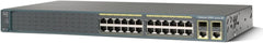 Cisco Catalyst 2960-24TC-S Managed Switch - 24x Fast Ethernet & 2x Combo Gigabit/SFP