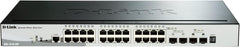 D-Link DGS-1510-28P Smart Managed PoE+ Switch - 28 Poorten (24x PoE+, 2x 10G SFP+)